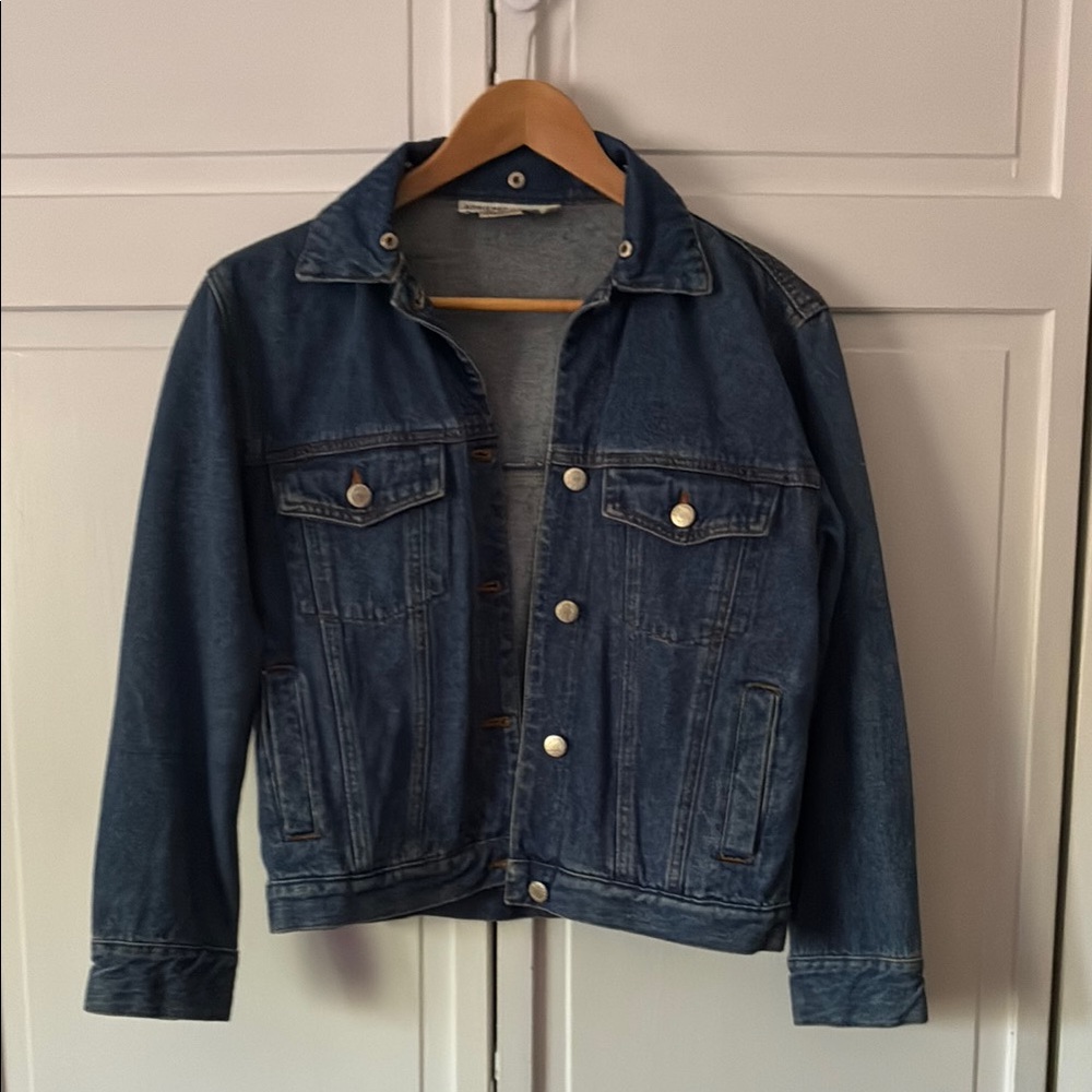 Adrienne Vittadini Blue Denim Jacket